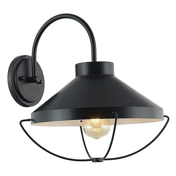 Lámpara Para Pared E26/E27 60 W Lume Negro 2G ILUMINACIÓN .