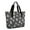 Black Christmas Snowman, variant on Tote Bag for Women - Gray Christmas Cardinal Bird Pattern Shoulder Bag - Large Utility Work Duffle Bag with Zipper Handbag for Travel, Work, Sprots