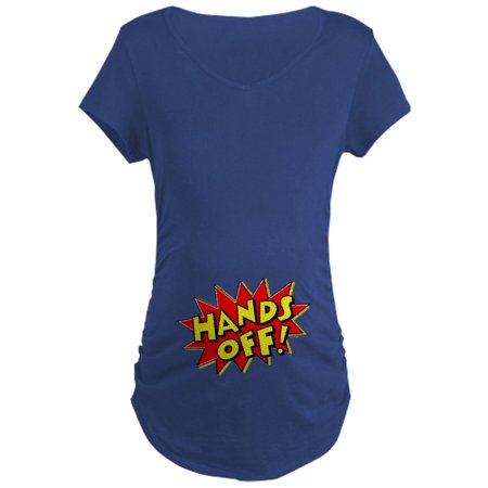 

CafePress - Hands Off Baby Bump Maternity Dark T Shirt - Maternity Dark T-Shirt