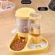 thumbnail image 4 of Dispensador de agua y comida Greeniant para perros y gatos 2 en 1 amarillo, 4 of 6