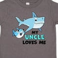 thumbnail image 4 of Inktastic My Uncle Loves Me with Cute Sharks Boys or Girls Toddler T-Shirt, 4 of 5
