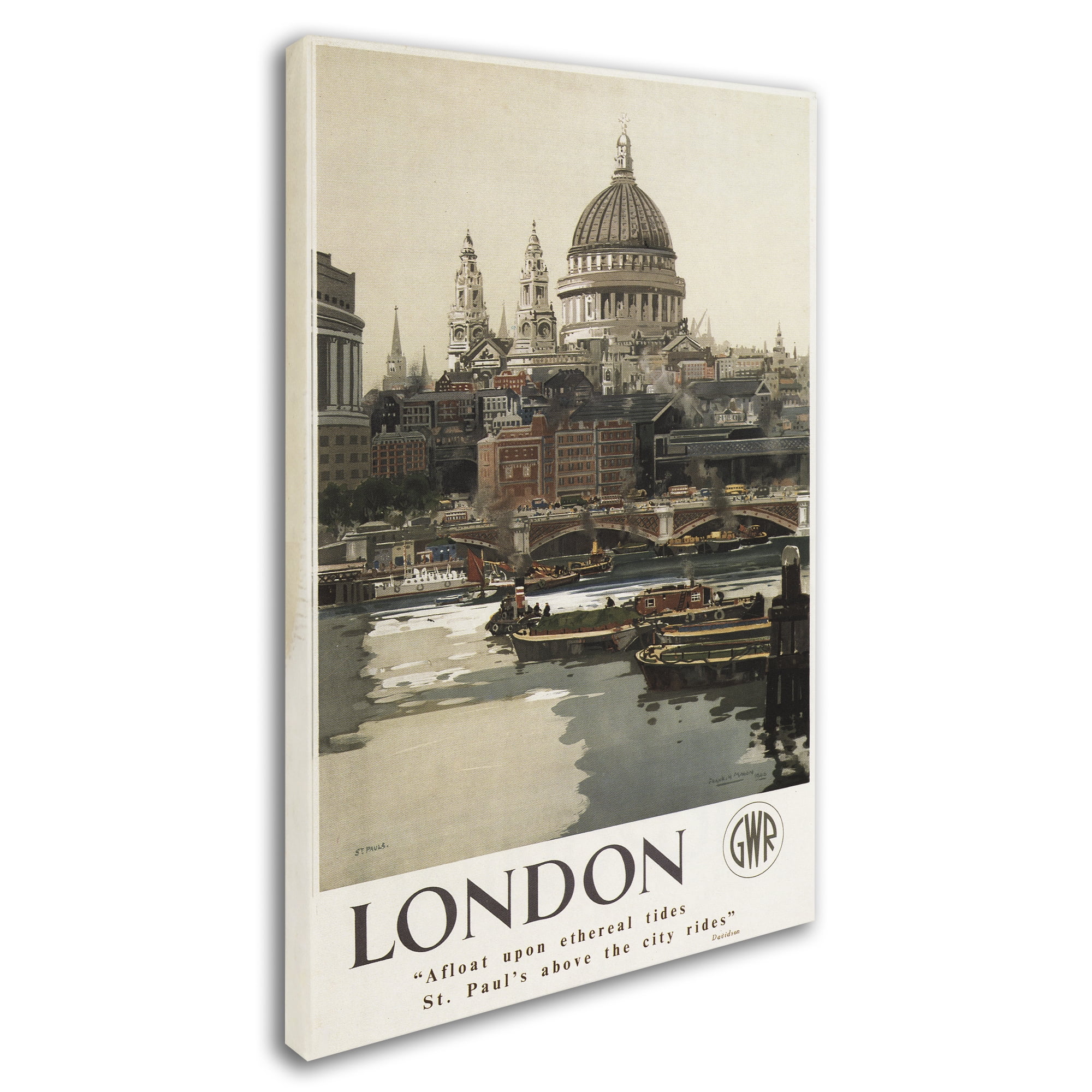 Trademark Fine Art 'Travel 20' Canvas Art by Lantern Press