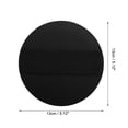thumbnail image 4 of Unique Bargains 1 Pc Durable Round Bath Scrubber for Bathroom Black, 4 of 7