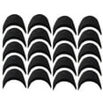 thumbnail image 2 of 20 piezas de cojines útiles para hombreras, almohadillas de punto, esponja de espuma negra, sin accesorios S, 2 of 9