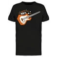 thumbnail image 1 of Lets Rock Electric Guitar T-Shirt Men -Image by Shutterstock, Male Small, 1 of 2