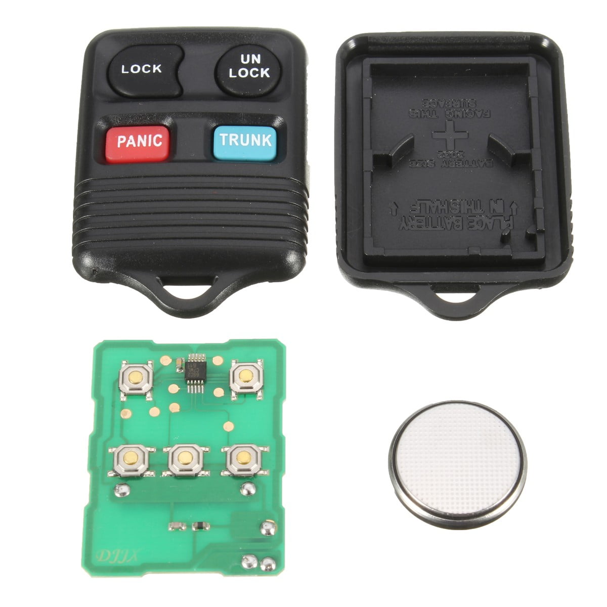 2 Replacement For 1993 1994 1995 1996 1997 Mercury Cougar Key Fob