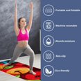 thumbnail image 2 of Fruit Gym Towel with Storage Bag, 72.8"x26.8", Suitable for Yoga, Pilates, Fitness, etc. - Yoga Mat Towel, Yoga Blankets, Yoga Blanket, 2 of 6
