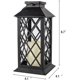 thumbnail image 4 of Faroles con energía solar, farol decorativo con vela LED sin llama para iluminación exterior e interior, añade encanto a jardines y patios, 4 of 7