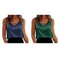 thumbnail image 1 of 2 Pcs Débardeurs pour Femmes Débardeurs Graphiques pour Femmes Débardeurs d'Exercice pour Femmes Coupe Ample Débardeurs de Sport pour Femmes Débardeurs d'Été pour Femmes Débardeurs Blancs pour Femmes, 1 of 5