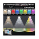 thumbnail image 4 of Luz Solar Para Jardin Pared Exterior Con Rgb Lámpara Led 4pz Lab.G Negro, 4 of 5