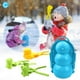 thumbnail image 3 of Juego de 4 pinzas para hacer bolas de nieve, diseño creativo de dibujos animados para exteriores, para invierno C, 3 of 9