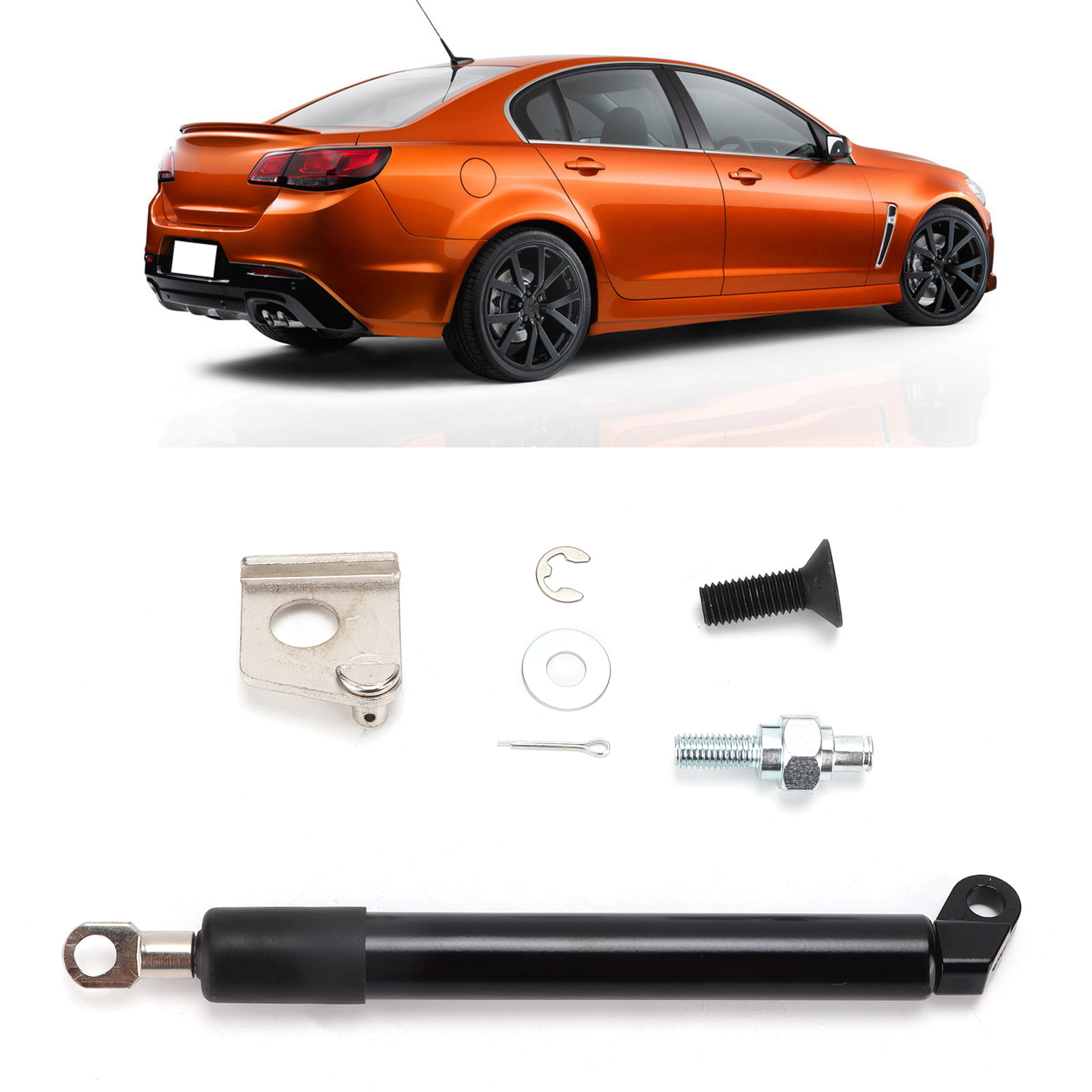 Tail Door Support Modification Replacement Double Oil Design Damper Rod Anti-Fade Downturn for Car Replacement for HOLDEN COLORADO LS LTZ Z71 12-17 