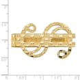 thumbnail image 2 of Pince à Billets en Or Jaune 14k avec Signe Dollar Solide, 2 of 2