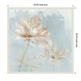 thumbnail image 6 of Amanti Art Golden Flower Bliss II Framed Canvas Wall Art Print, 6 of 7