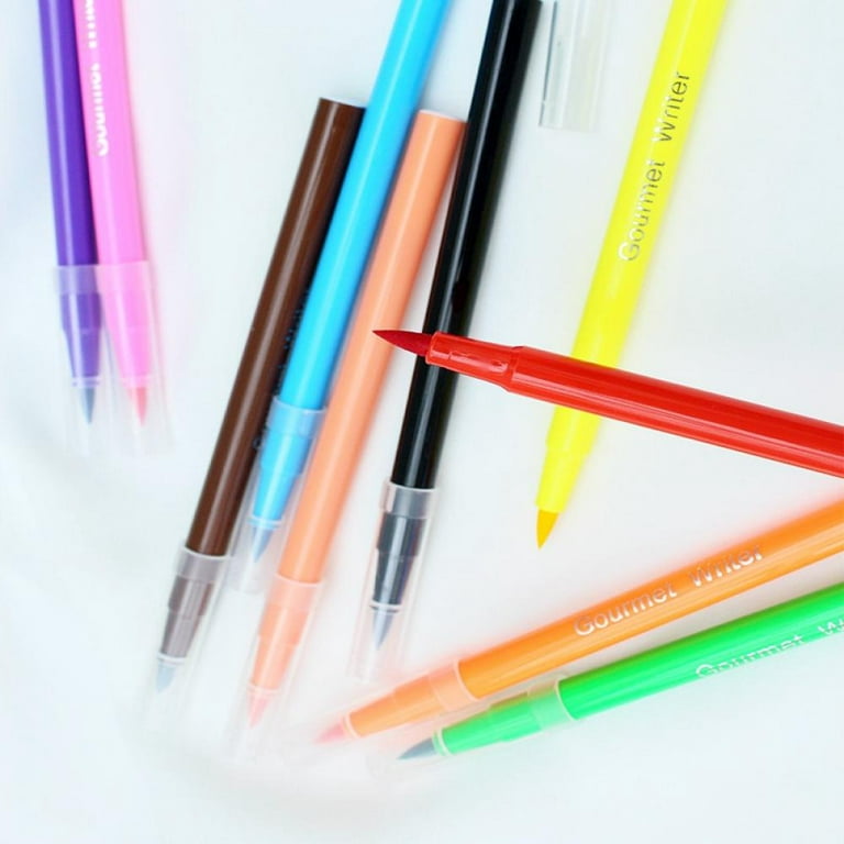 M&G 12 Colours Marker Pens Fibre Tip Washable Markers Cute Pens