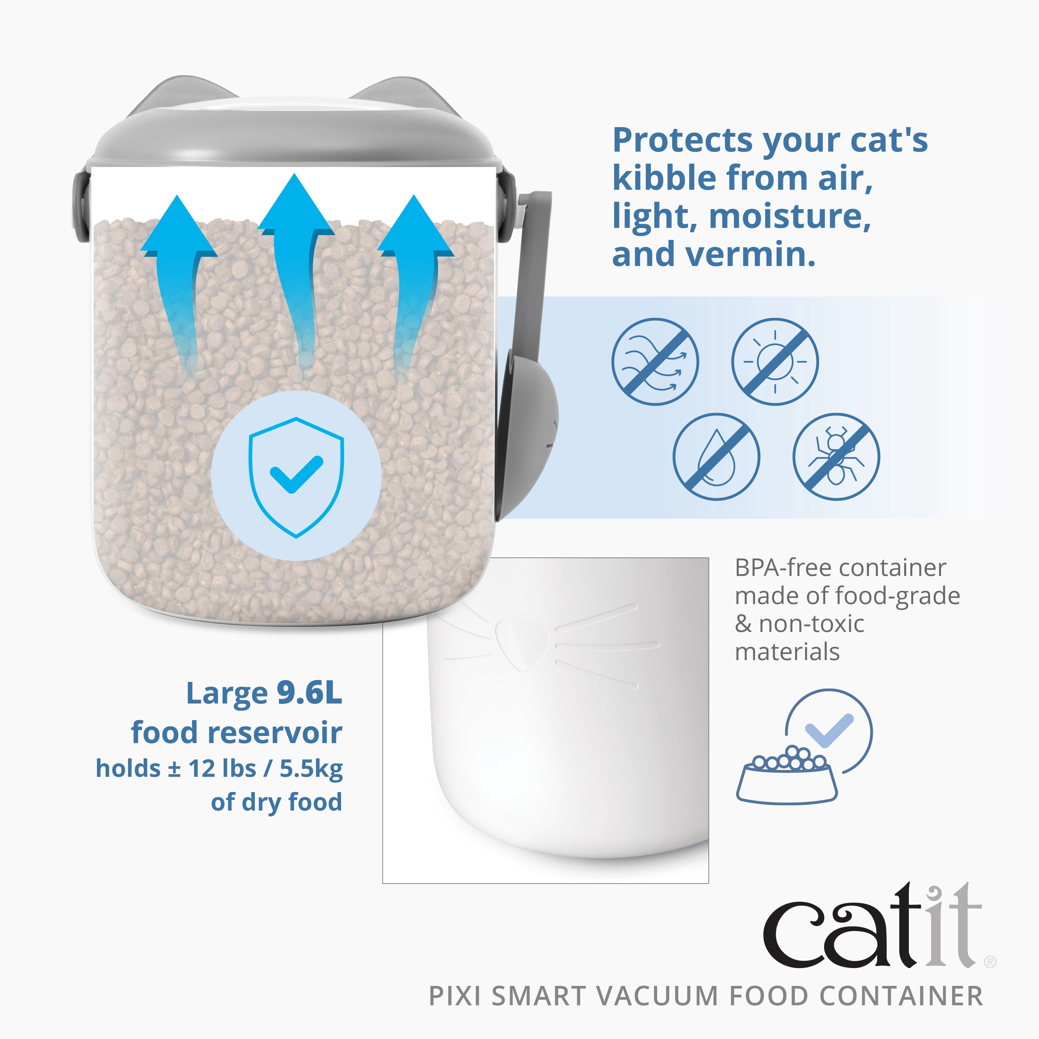 Catit Pixi Smart Food Vacuum Container