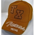 thumbnail image 2 of Texas 2X TX Adjustable Baseball Cap (Orange), 2 of 3