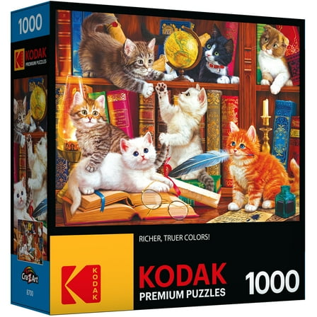 Cra-Z-Art Kodak Premium Library Mischief Puzzle, 1000 Pieces