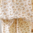thumbnail image 4 of JUMEYU Pajamas for Kids Set Cute Pajamas for Girls Fiber Long Sleeve & Pants Pj Set Tween Size 9-10 (Orange,9-10 Years), 4 of 4
