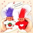 thumbnail image 2 of Suéter Toy Figure Cutextris, 2 unidades, vintage, para muñecas troll, 2 of 6