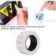 thumbnail image 4 of Kenally 10 carretes Etiqueta de precio Etiqueta blanca Etiqueta adhesiva de marcado multifuncional Etiqueta de papel Lag Etiqueta de registro Rollos con Artesanía Kenally TO002289-00, 4 of 5