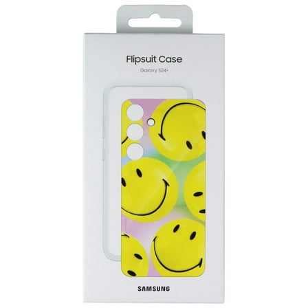 Samsung Official Smiley Flipsuit Case for Samsung Galaxy S24  (Plus) - Yellow