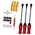 thumbnail image 3 of koolsoo Auto Motorbike Tire Changing Spoons Tool Set Accessories with Rim Protection 26Pcs Yellow, 3 of 8