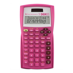 Texas Instruments TI-30XIIS Scientific Calculator, Pink