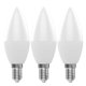 thumbnail image 1 of WiFi Smart Bulb RGB + W + C LED Vela Bombilla 5W E14 Luz Regulable Aplicación de teléfono SmartLife Eccomum Bombilla LED, 1 of 5