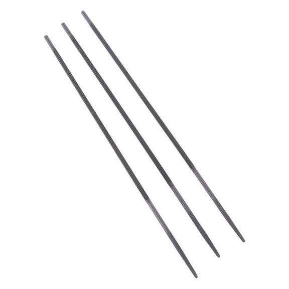 ZPAQI 3x Pro 4mm Round Chainsaw Chain Files Filing Sharpener For Woodwork New