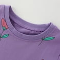 thumbnail image 4 of Qudderr Robes à Manches Courtes pour Bébé Filles Robe d'Été en Coton Décontractée Robe d'Été Imprimée pour Enfants Taille 1-8T, 4 of 9