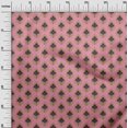 thumbnail image 2 of oneOone Georgette Viscose Fabric Leaves|Floral & Paisley Block Print Fabric BTY 42 Inch Wide, 2 of 4