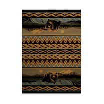 United Weavers of America, Inc. United Weavers Bear Falls Lodge Style Carpet Runner 31 X 88 inches