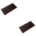 thumbnail image 2 of Baohd 1pcs Non Wear Resistant Computer Notebook Soft Edge Seamed Mouse Pad Office Rubber Fabric Mat red 300*350*3mm 2Set, 2 of 6