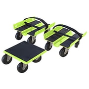Black Bull 1500lbs Steel Snowmobile Dolly Set 7.5 wide x 10L