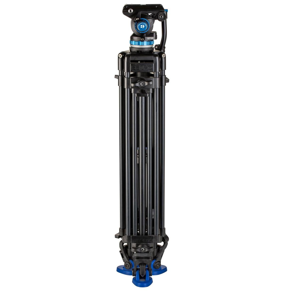 Benro A573T 3-Section Dual-Tube Aluminum Video Tripod with S6PRO Video Head