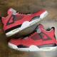 thumbnail image 4 of Ni - ke Jordan 4 Retro Toro Bravo 2013 Size 11.5 308497-603 Red Black OG Rare Men’s Shoe, 4 of 5