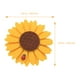 thumbnail image 5 of 2 unidades de abrazaderas magnéticas para cortinas con diseño de girasol., 5 of 8