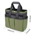 thumbnail image 3 of LLDYYDS Garden Tool Bag Organizer, Tote Storage Bag with 8 Pocket, Heavy Duty Oxford Garden Tote Caddy, Gardening Tool Kit Holder for Indoor and Outdoor, 3 of 9
