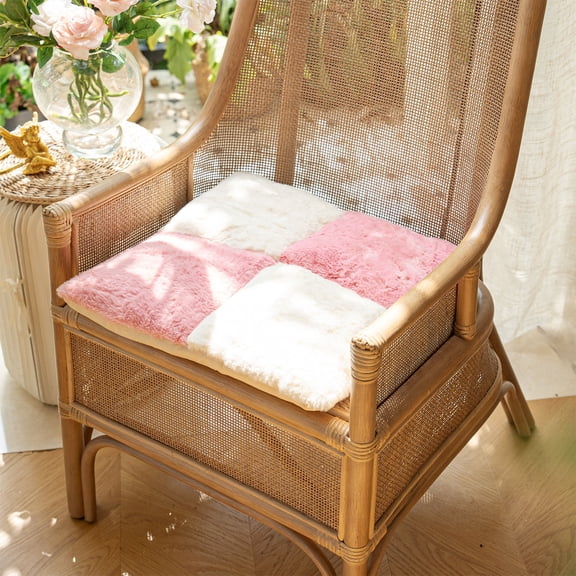 Hometravel Square Office Chair Cushion, Comfortable Long Sitting Support Pad with Backrest, Four Color Options for Ergonomic Comfort, Desk Chair Accessory