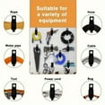 thumbnail image 3 of 5Pcs  Heavy Duty Extension Cord Holder Organizer | Holds 50 Pounds, Storage Straps Hang Easily on Hooks or Nails | Perfect for Garage Organization, 3 of 5
