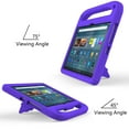 thumbnail image 3 of Feishell Fit for Amaon Fire Max 11 Tablet 2023 Kids Friendly EVA Shockproof Protective Case,with Pencil Holder,Portable Child Proof Handle Kickstand Durable Case Cover,Purple, 3 of 6