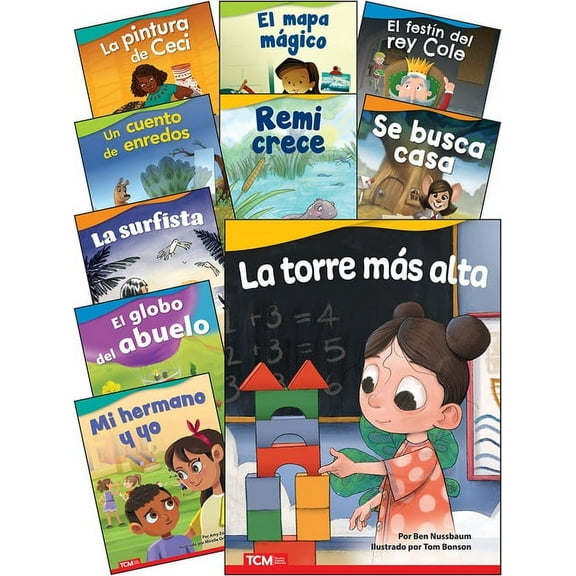 Literary Text: Literary Text 2nd Ed Grade 1 Set 3 Spanish: 10-Book Set (Other)