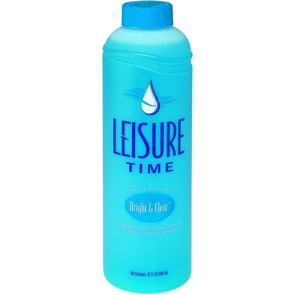Leisure Time Bright and Clear Clarifier for Spas and Hot Tubs, 1-Quart