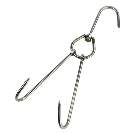 

1pc Stainless Steel Hooks for Hams Meat Processing Butcher Hook Hanging Drying grill per bbq Cooking Hook Tool 10 Sizes Available 0.35x34cm