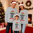 thumbnail image 4 of AWZXDE Christmas Pajamas Pantalon de Pyjama Noël Famille Lettre d'Histoire de Noël Imprimée Manches Longues Col Rond Chandail à Capuchon Homme,TTG, 4 of 6