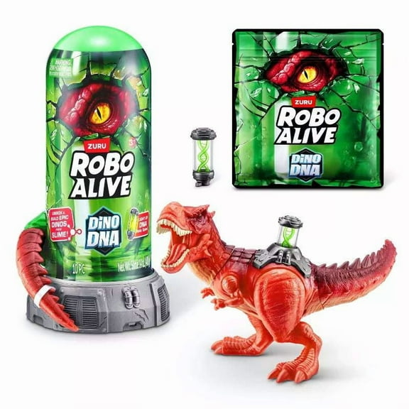 Robo Alive Series 1 RED Mystery Tube Pack