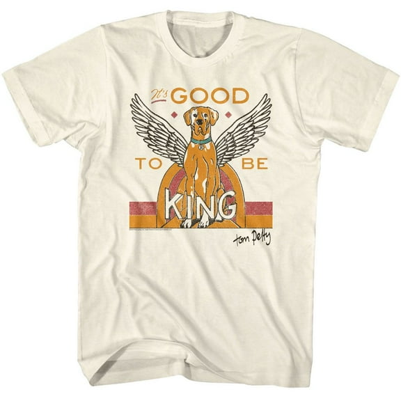 Tom Petty Good To Be King Natural T-Shirt