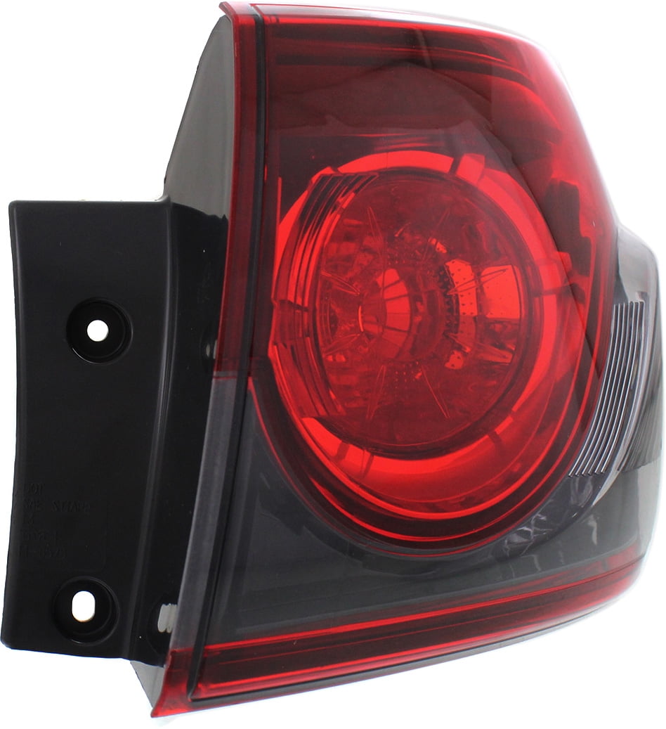 Tail Light Compatible With 2013-2015 Mazda CX-9 Right Passenger Side, Outer With bulb(s)