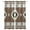 Brown, variant on Blackout Curtains for Bedroom, Southwest Ethnic Room Darkening Window Drapes for Living Room, Boho Aztec Tribal Abstract Aesthetic Thermal Insulated Grommet Curtains, 27.5x39 inch, 2 Panels